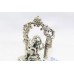 Handmade Hindu God Idol Ganesha Ganesh Figurine 925 Sterling Silver H1